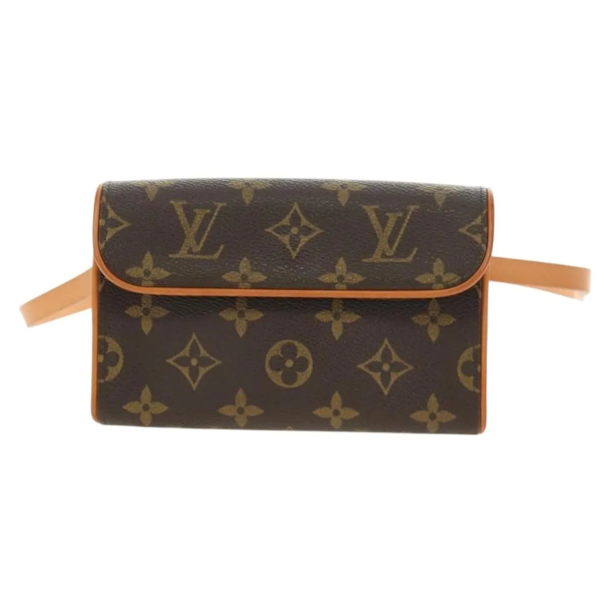 Louis Vuitton Florentine Waist Monogram Canvas, Brown, Canvas, Clutch