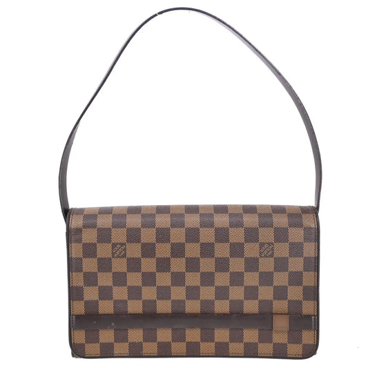 Louis Vuitton Tribeca Damier, Brown, Canvas, Handbag