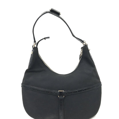Gucci Reins Web Hobo Canvas, Black, Canvas, Handbag