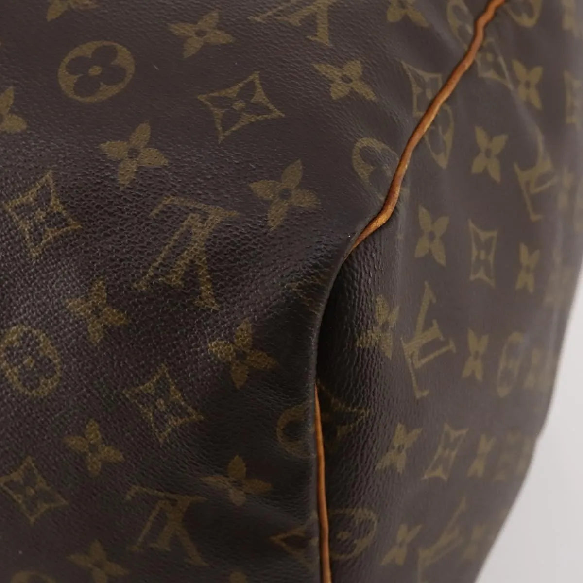 Louis Vuitton Keepall Monogram Canvas, Brown, Canvas, Travel Bag