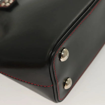 Louis Vuitton Suhari Lockit Leather, Black, Leather, Handbag