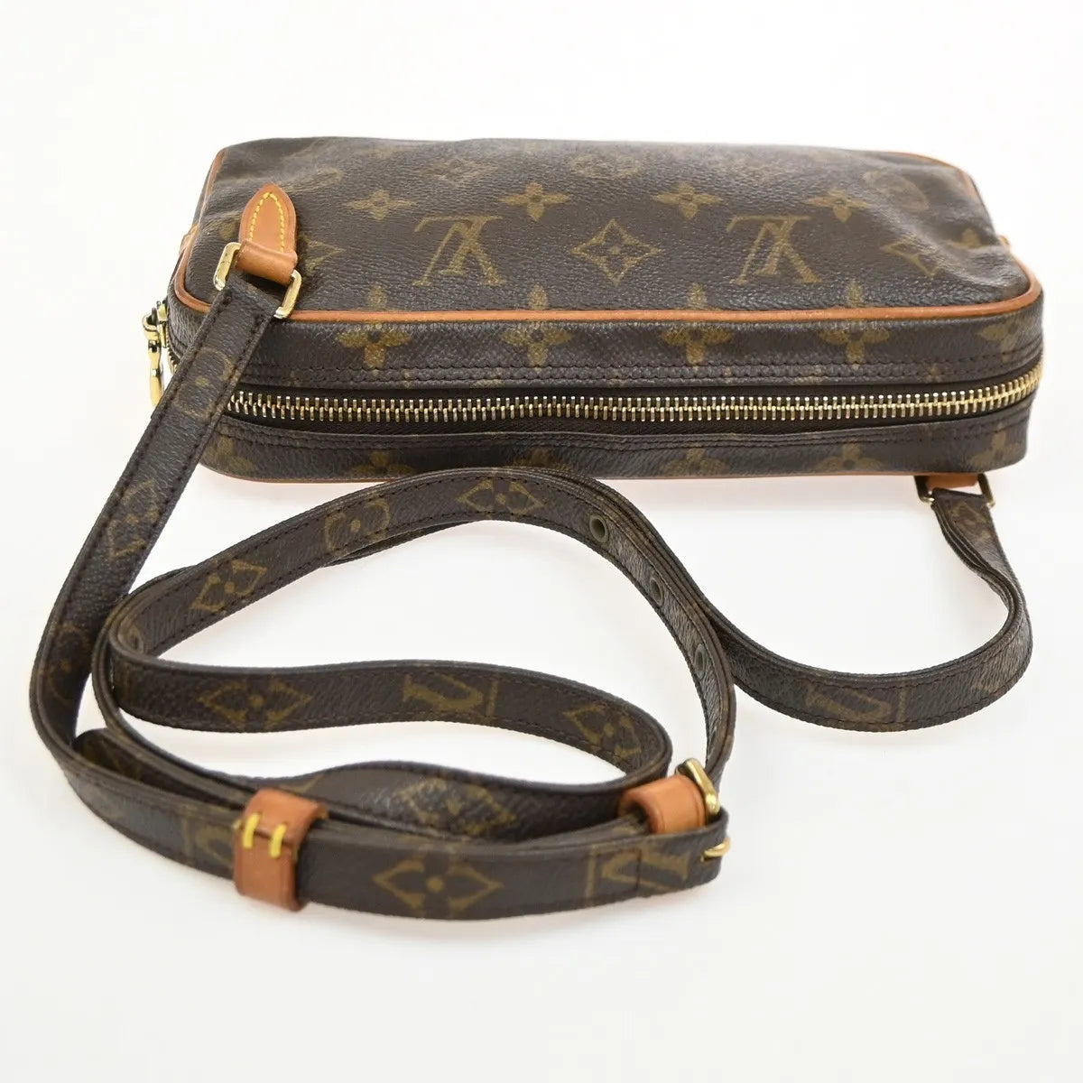 Louis Vuitton Pochette Marly Bandouliere Monogram Canvas, Brown, Canvas, Shoulder Bag