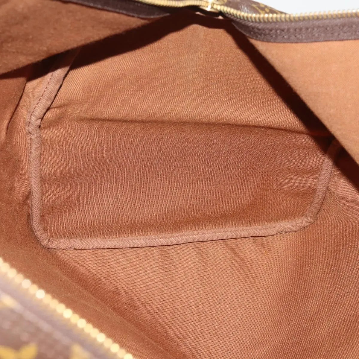 Louis Vuitton Keepall Monogram Canvas, Brown, Canvas, Travel Bag