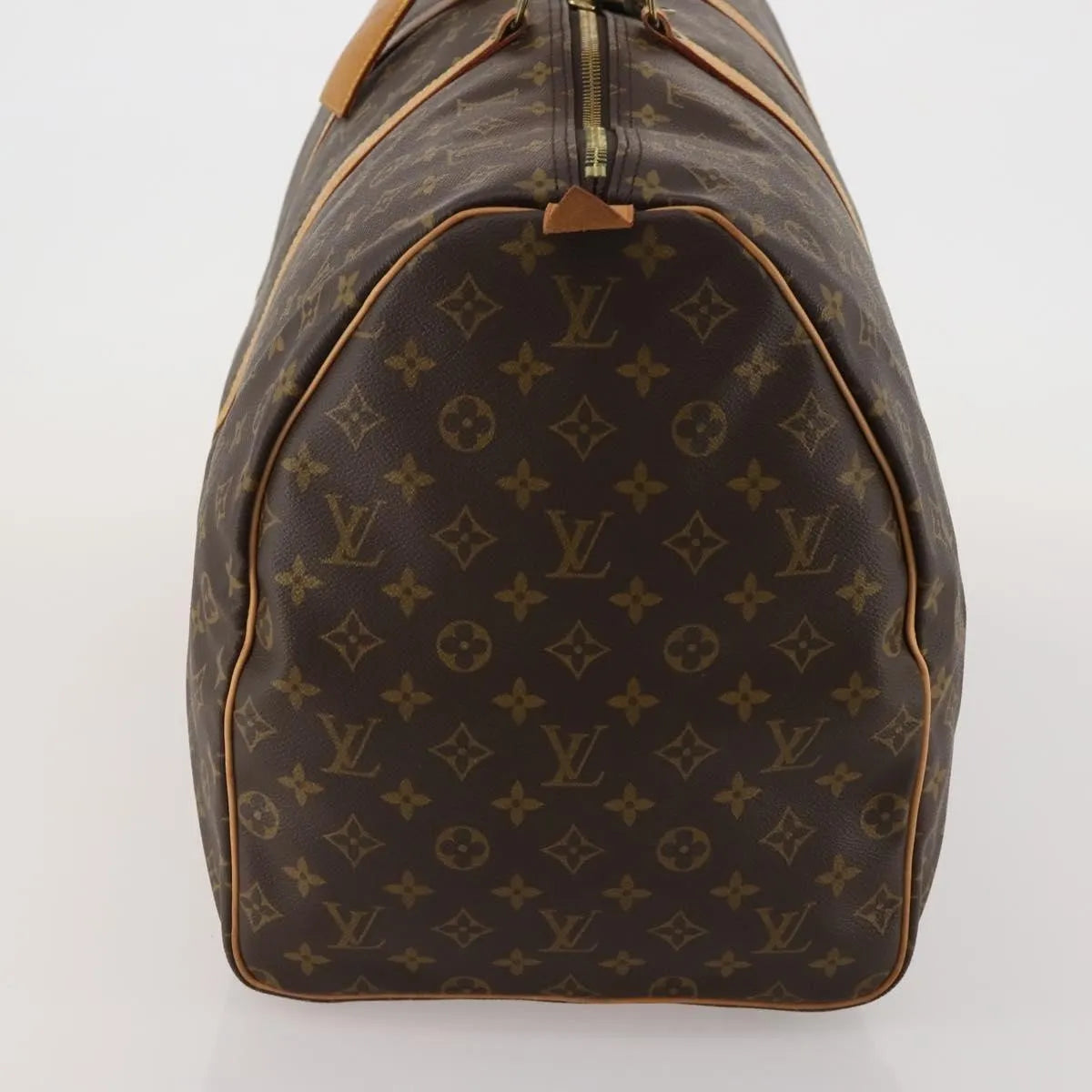 Louis Vuitton Keepall Monogram Canvas, Brown, Canvas, Travel Bag
