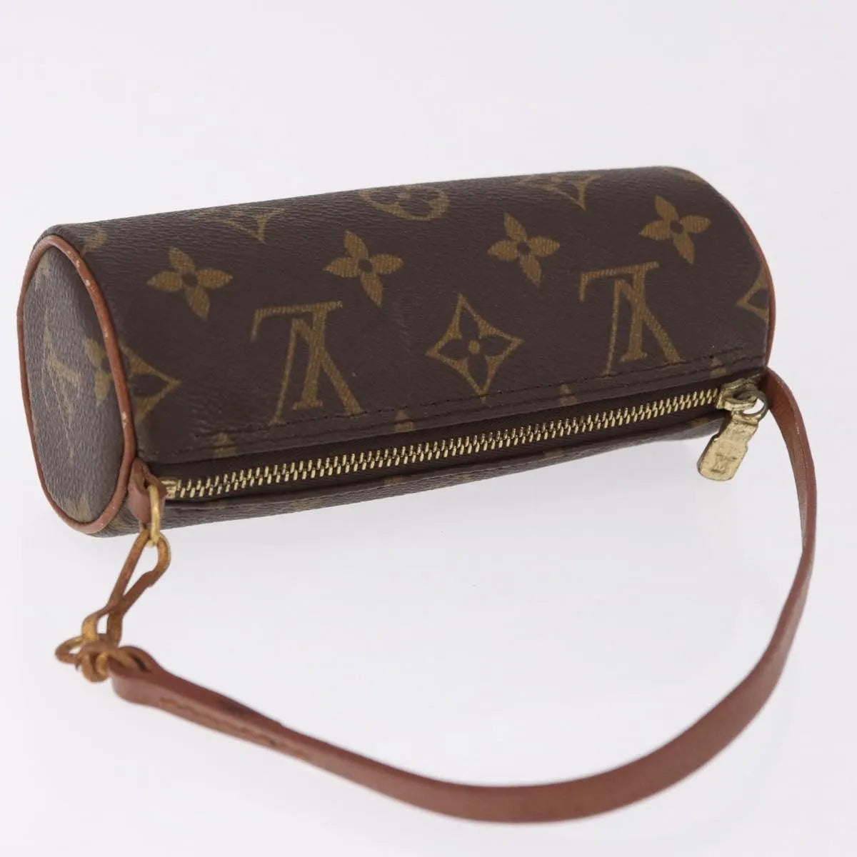Louis Vuitton Papillon Pochette Monogram Canvas, Brown, Canvas, Clutch