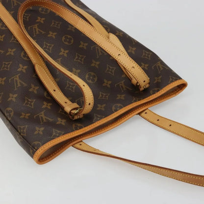Louis Vuitton Bucket Monogram Canvas, Brown, Canvas, Tote Bag