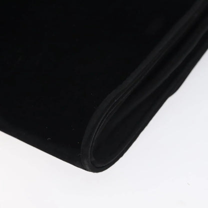 Gucci Vintage Flap Velvet, Black, Velvet, Shoulder Bag
