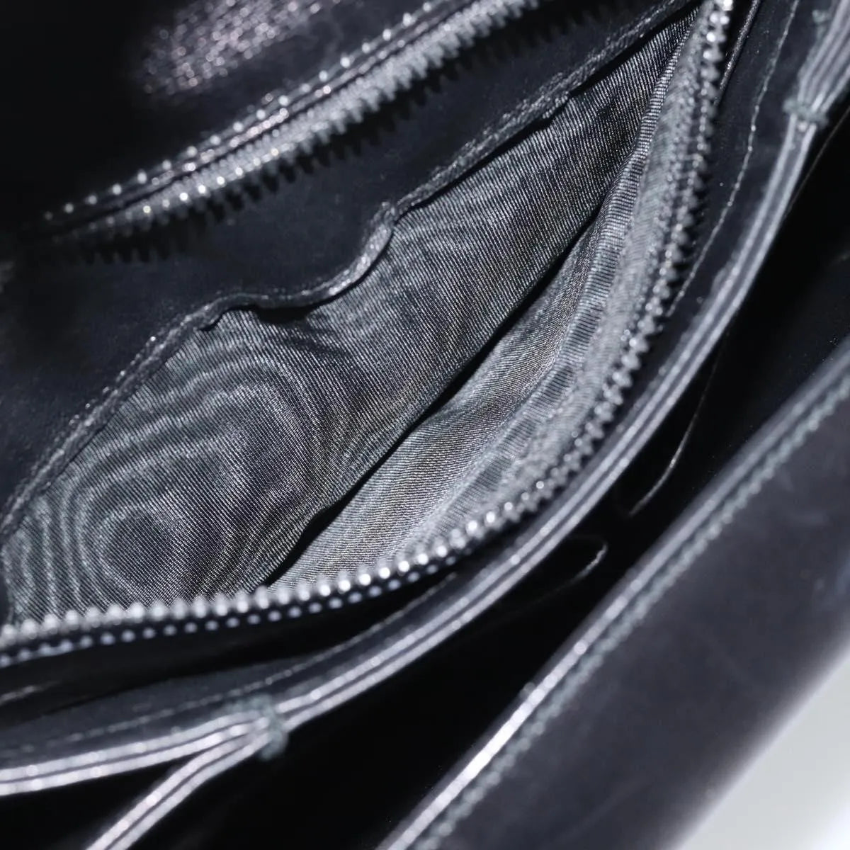 Gucci Vintage Leather, Black, Leather, Shoulder Bag