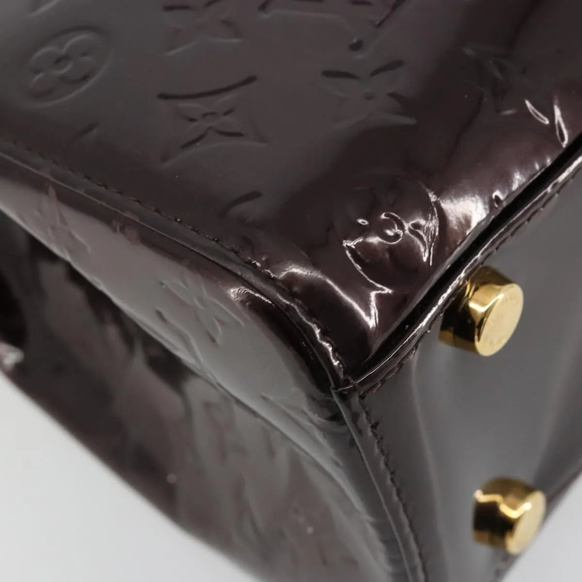 Louis Vuitton Blair Monogram vernis, Purple, Patent Leather, Handbag
