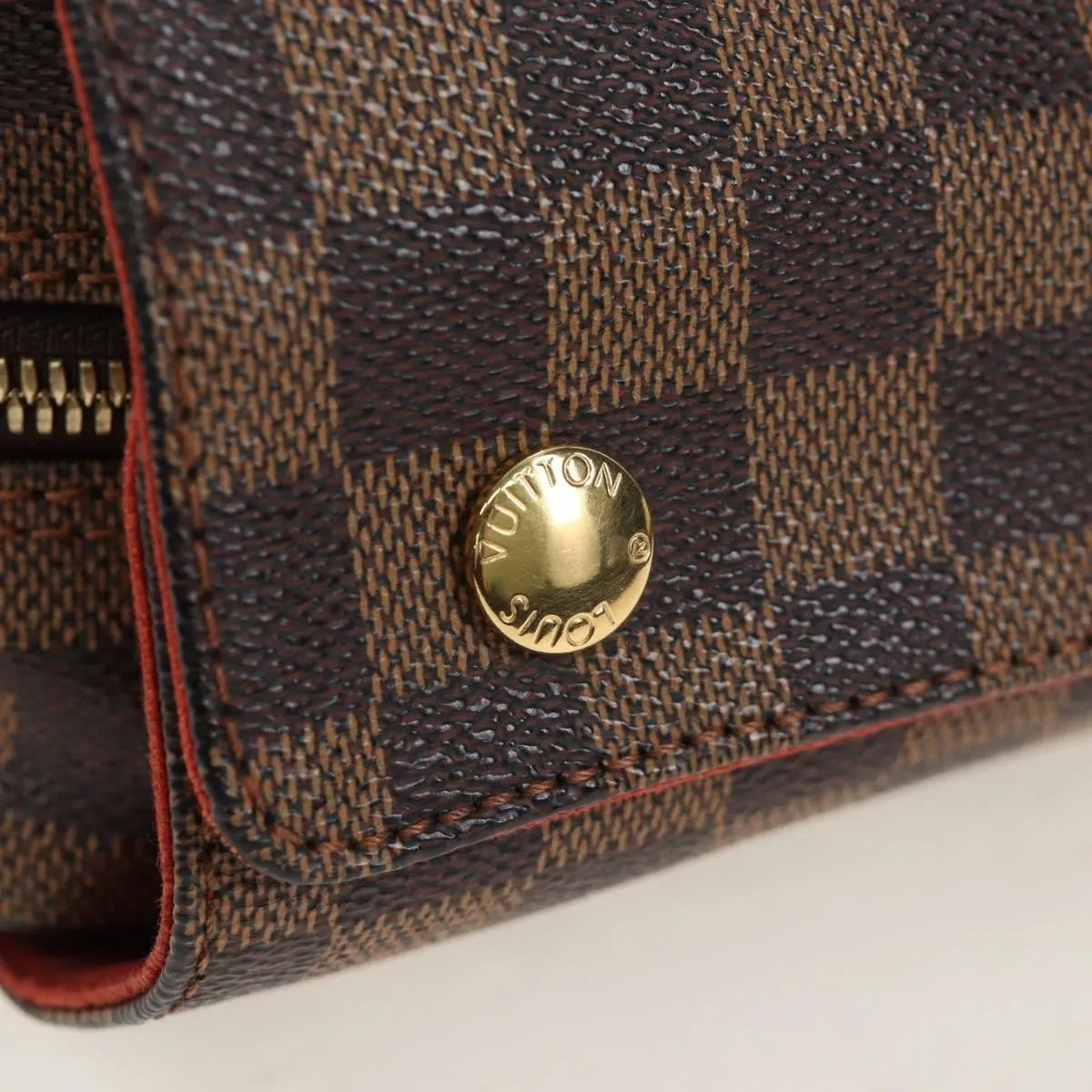 Louis Vuitton Naviglio Damier, Brown, Canvas, Shoulder Bag