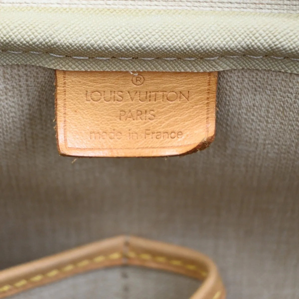 Louis Vuitton Deauville Monogram Canvas, Brown, Canvas, Handbag