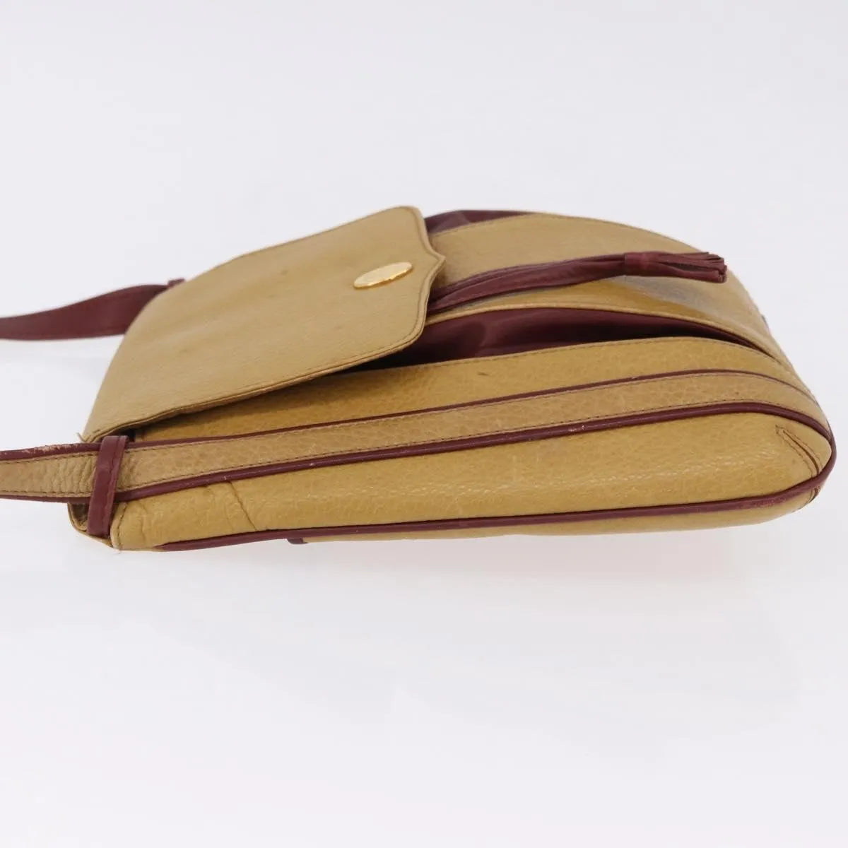 Cartier Tasseled Must de Cartier Leather, Brown, Leather, Shoulder Bag