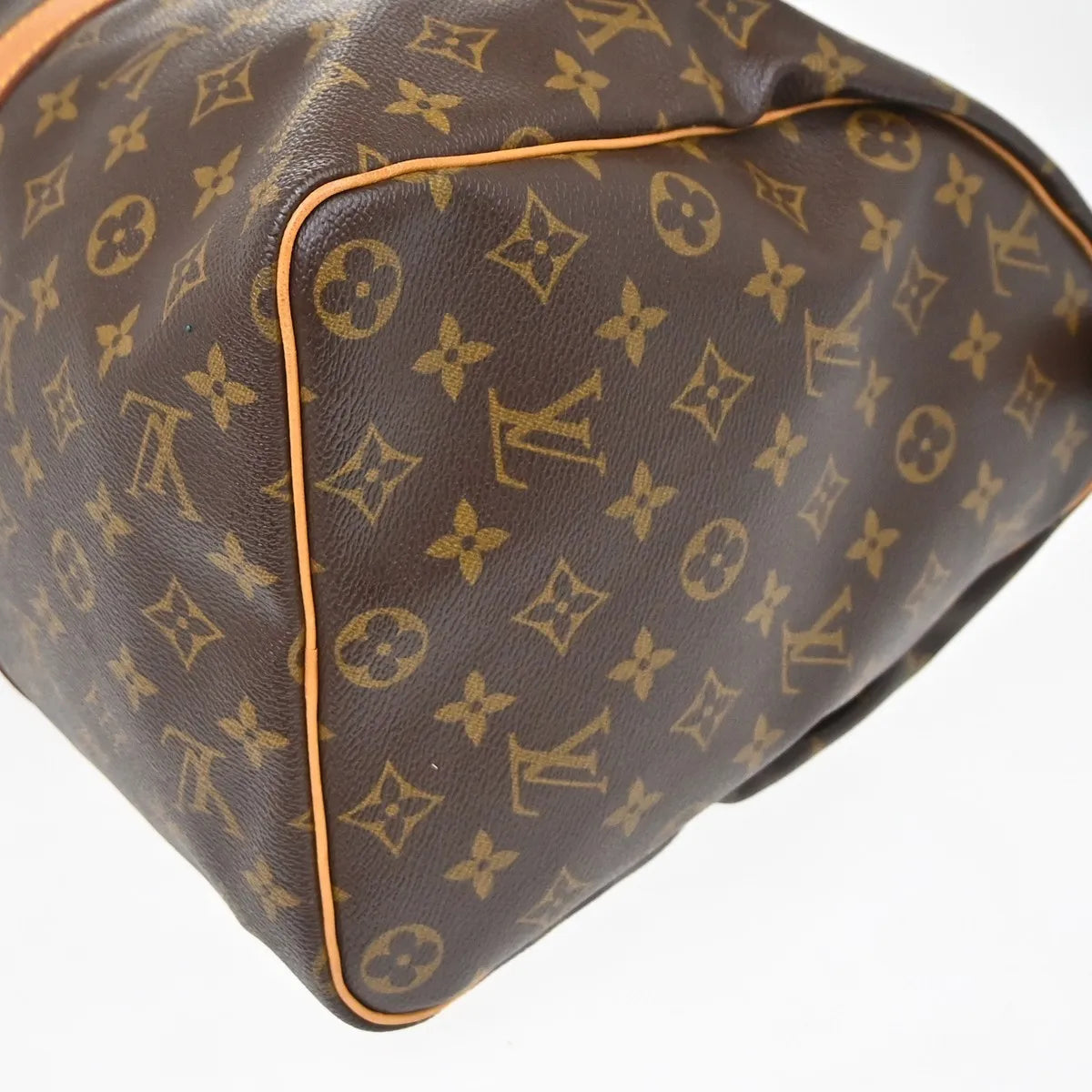 Louis Vuitton Keepall Monogram, Brown, Canvas, Travel Bag