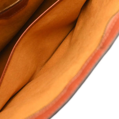 Louis Vuitton Lussac Epi Leather, Brown, Leather, Shoulder Bag