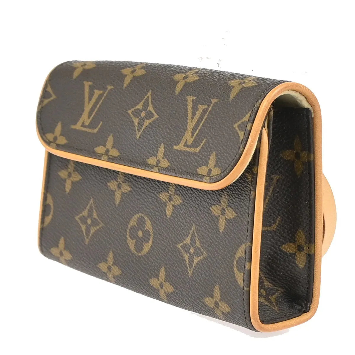 Louis Vuitton Florentine Waist Monogram Canvas, Brown, Canvas, Clutch