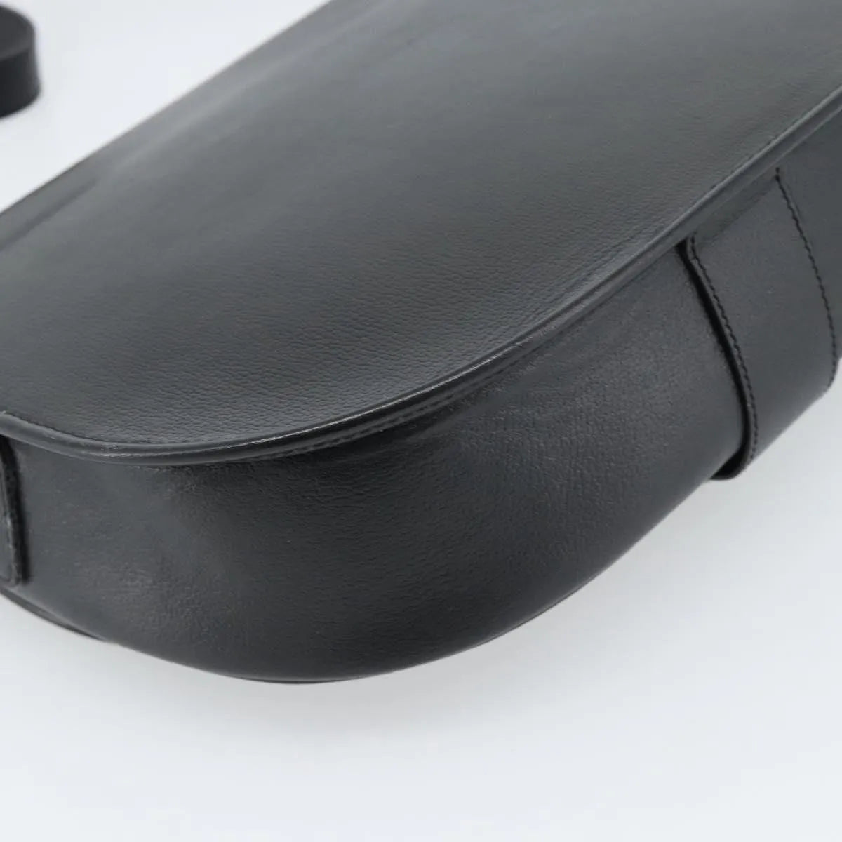 Christian Dior Vintage Leather, Black, Leather, Shoulder Bag