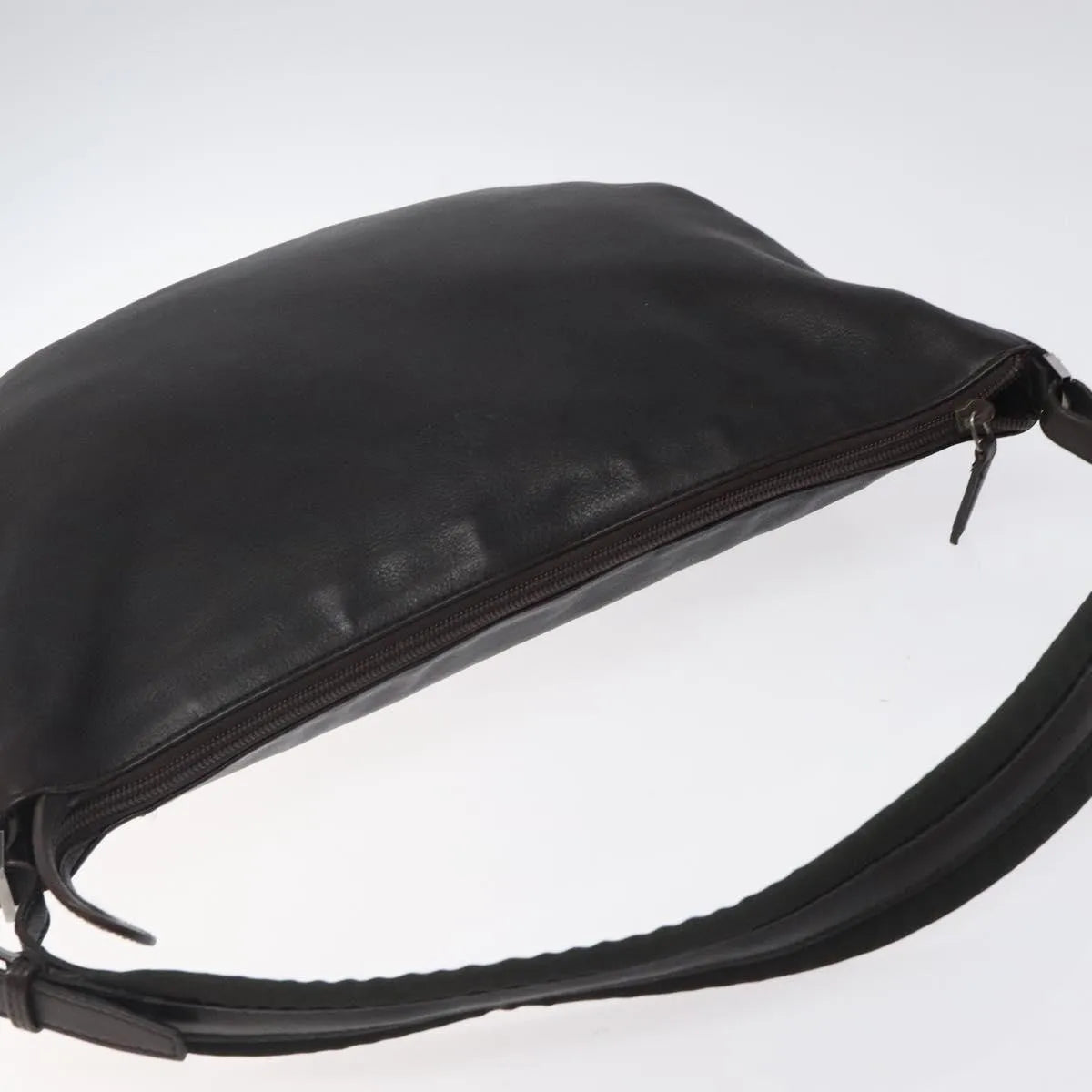 Gucci Vintage Leather, Brown, Leather, Shoulder Bag