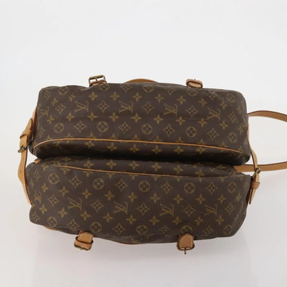 Louis Vuitton Saumur Monogram Canvas, Brown, Canvas, Shoulder Bag