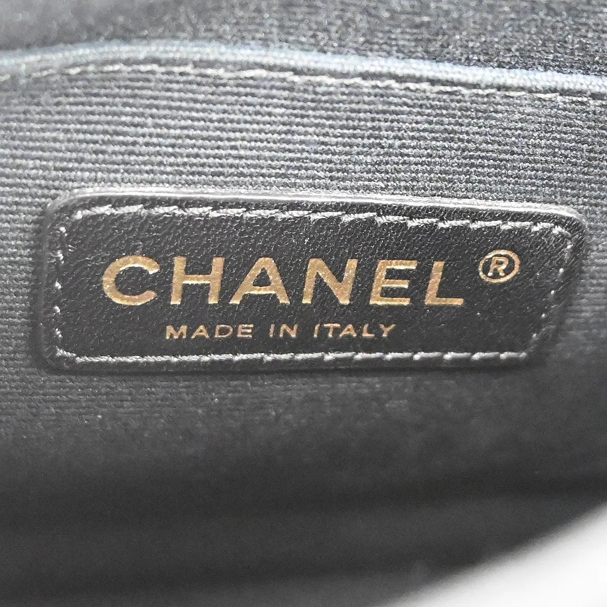 Chanel Rita Top Handle Flap Quilted Aged Calfskin, Blue, Leather, Shoulder Bag