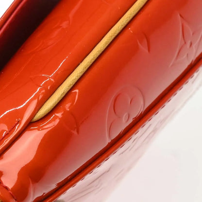 Louis Vuitton Thompson Street Handbag Monogram, Red, Patent Leather, Shoulder Bag