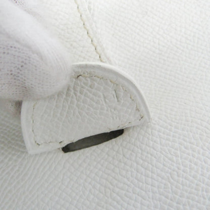 Hermes Evelyne Bag Gen II Epsom, White, Leather, Shoulder Bag