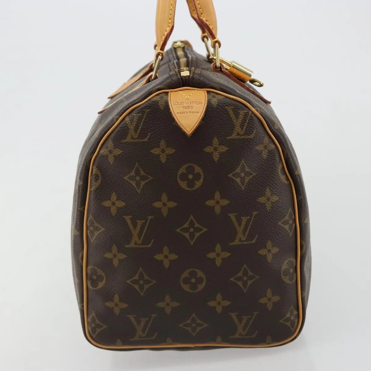 Louis Vuitton Speedy Monogram Canvas, Brown, Canvas, Handbag