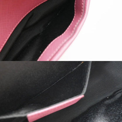 Salvatore Ferragamo Gancini Leather, Pink, Leather, Shoulder Bag