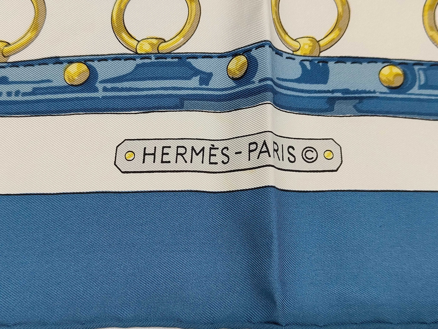 Hermes Carré 90 Silk multicolor, Multicolour, Silk, Scarf