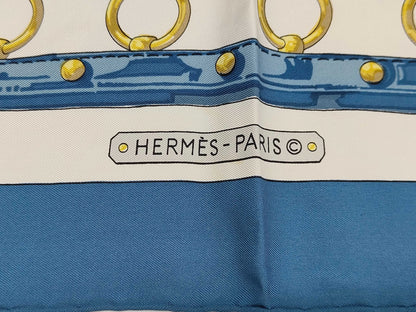 Hermes Carré 90 Silk multicolor, Multicolour, Silk, Scarf
