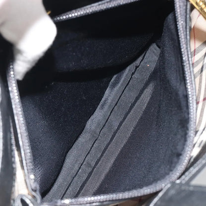 Burberry Vintage Leather, Black, Leather, Handbag