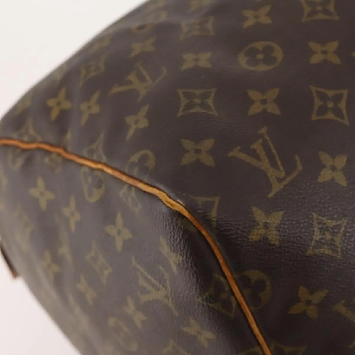 Louis Vuitton Keepall Monogram Canvas, Brown, Canvas, Travel Bag