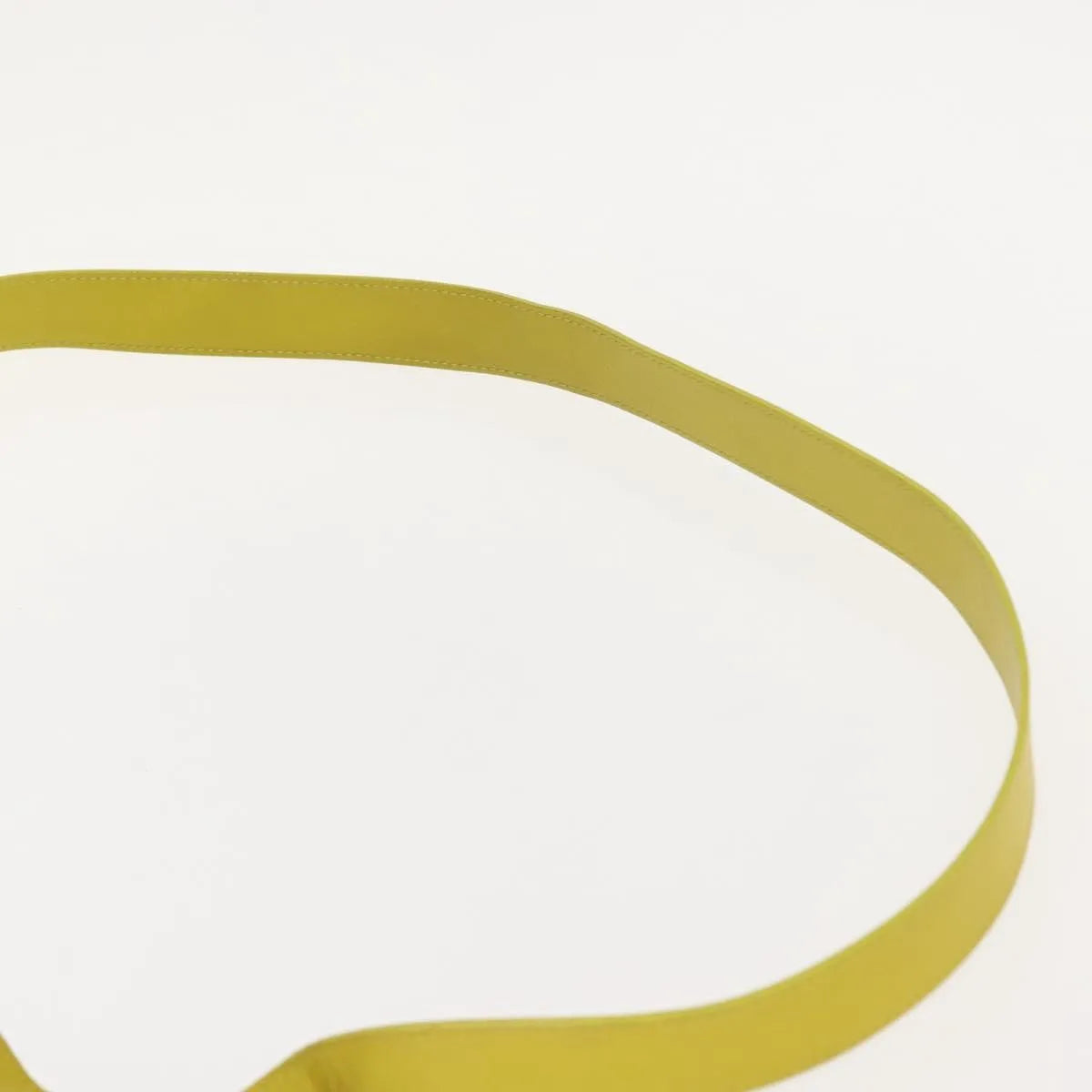 Celine Long Strap Big Bag Bucket Leather, Yellow, Leather, Handbag