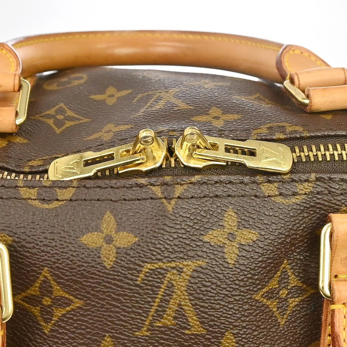 Louis Vuitton Keepall Monogram, Brown, Canvas, Travel Bag