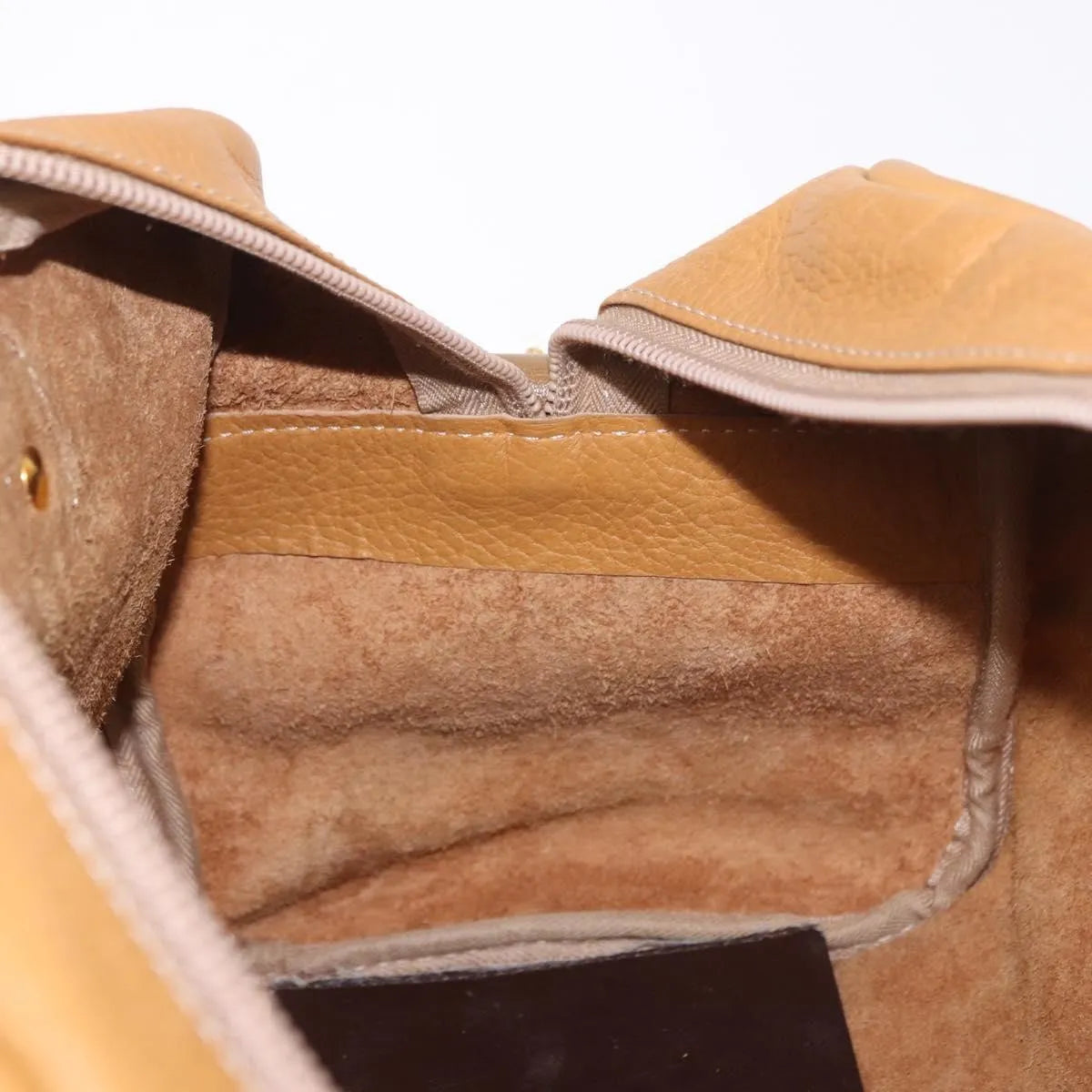 Loewe Anagram Leather, Beige, Leather, Handbag