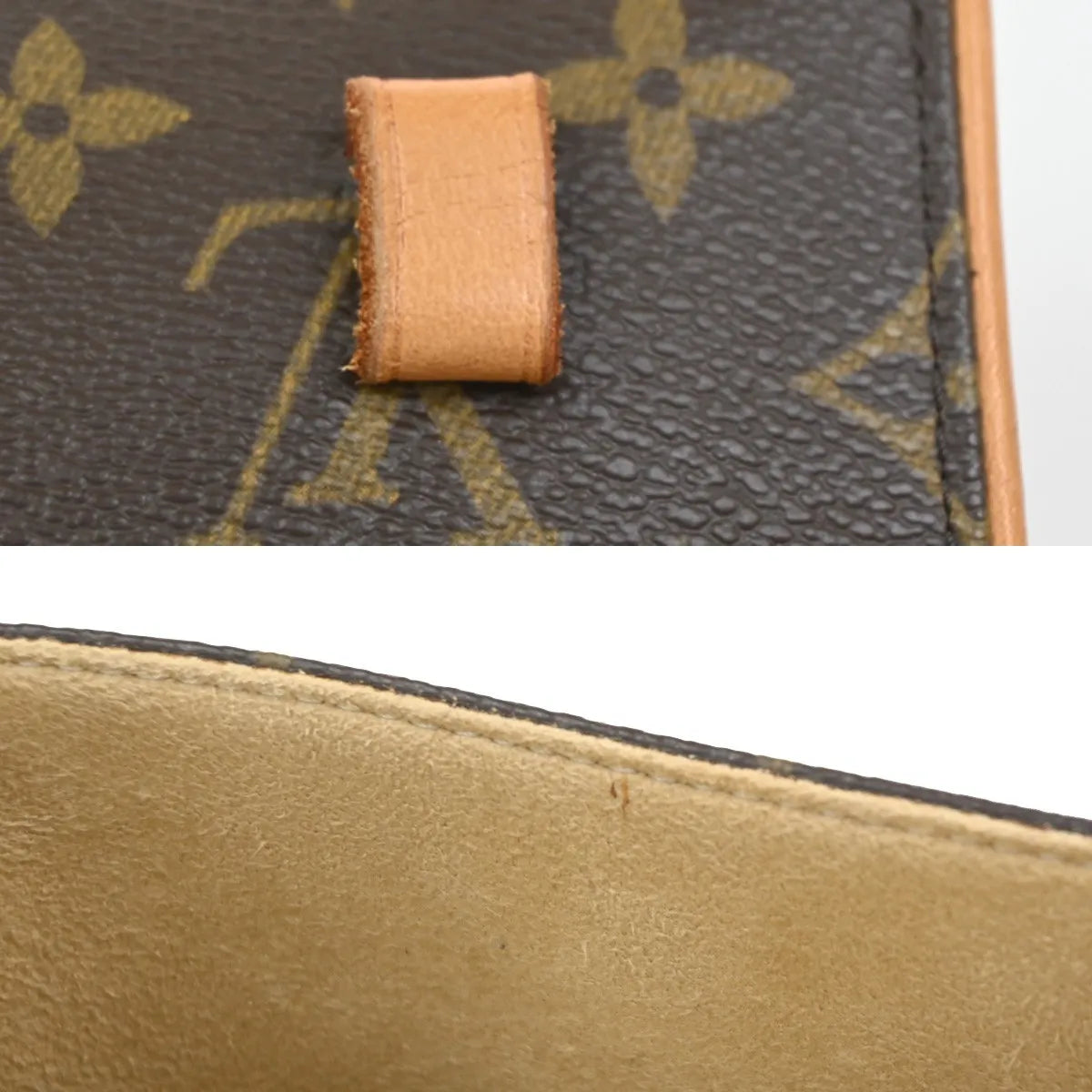 Louis Vuitton Florentine Waist Monogram Canvas, Brown, Canvas, Clutch