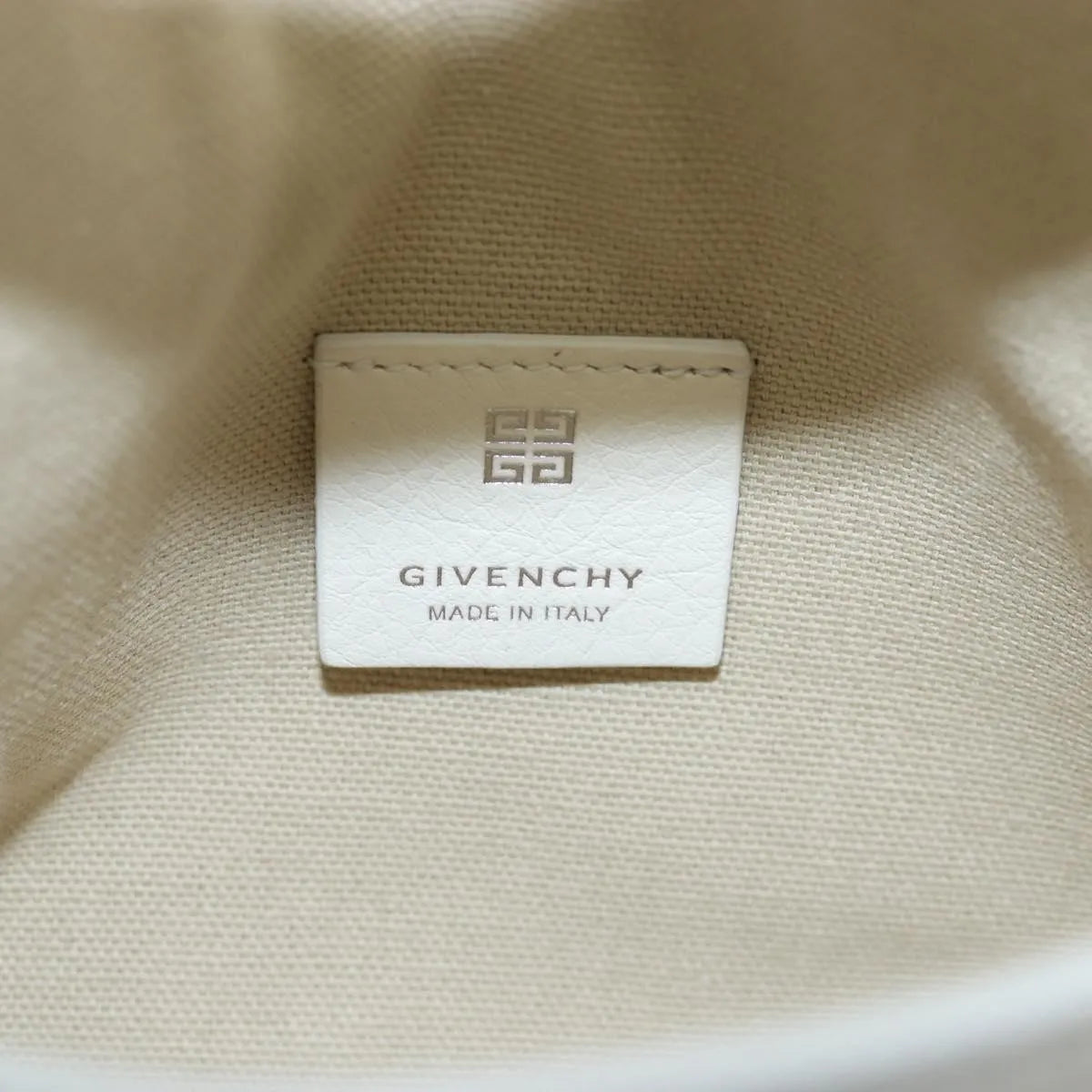 Givenchy Voyou Leather, White, Leather, Shoulder Bag