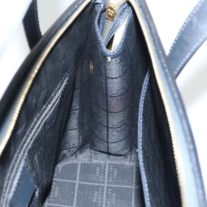 Celine vintage Leather, Navy, Leather, Handbag