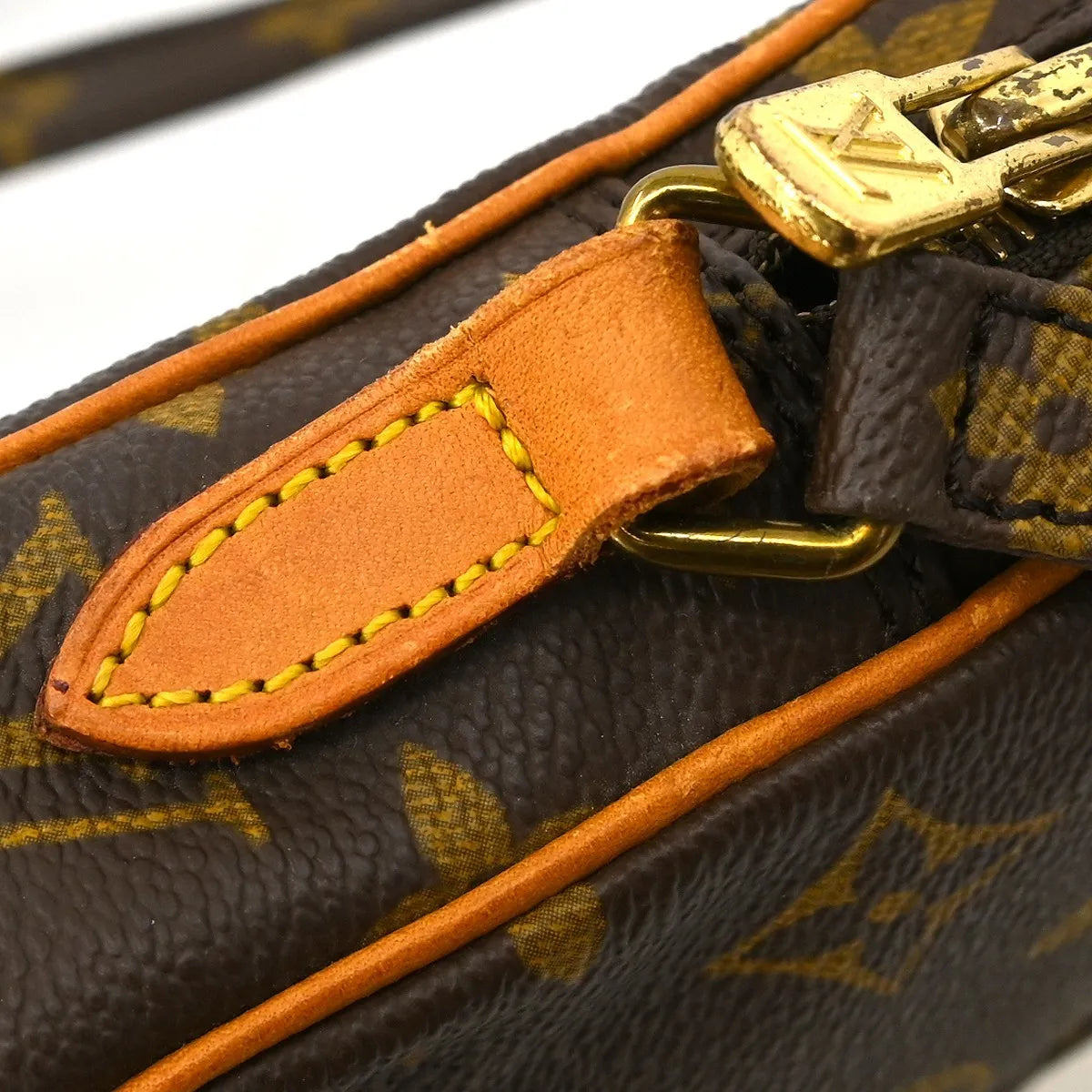 Louis Vuitton Danube Monogram, Brown, Canvas, Shoulder Bag