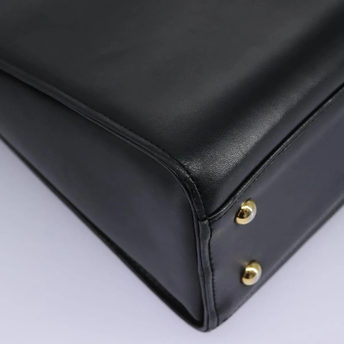 Givenchy Vintage Leather, Black, Leather, Handbag