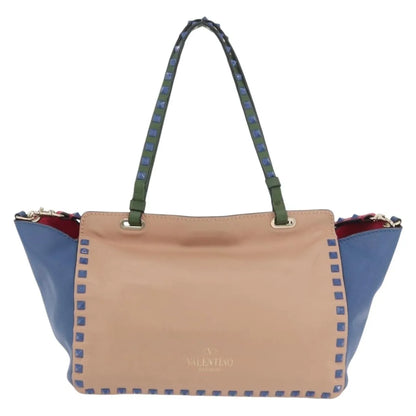 Valentino Garavani Rockstud Tote Soft Leather, Multicolour, Leather, Tote Bag