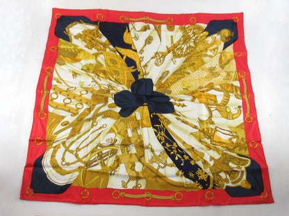 Hermes Carré 90 Silk multicolor, Multicolour, Silk, Scarf