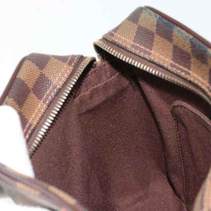 Louis Vuitton Olav Damier, Brown, Canvas, Shoulder Bag