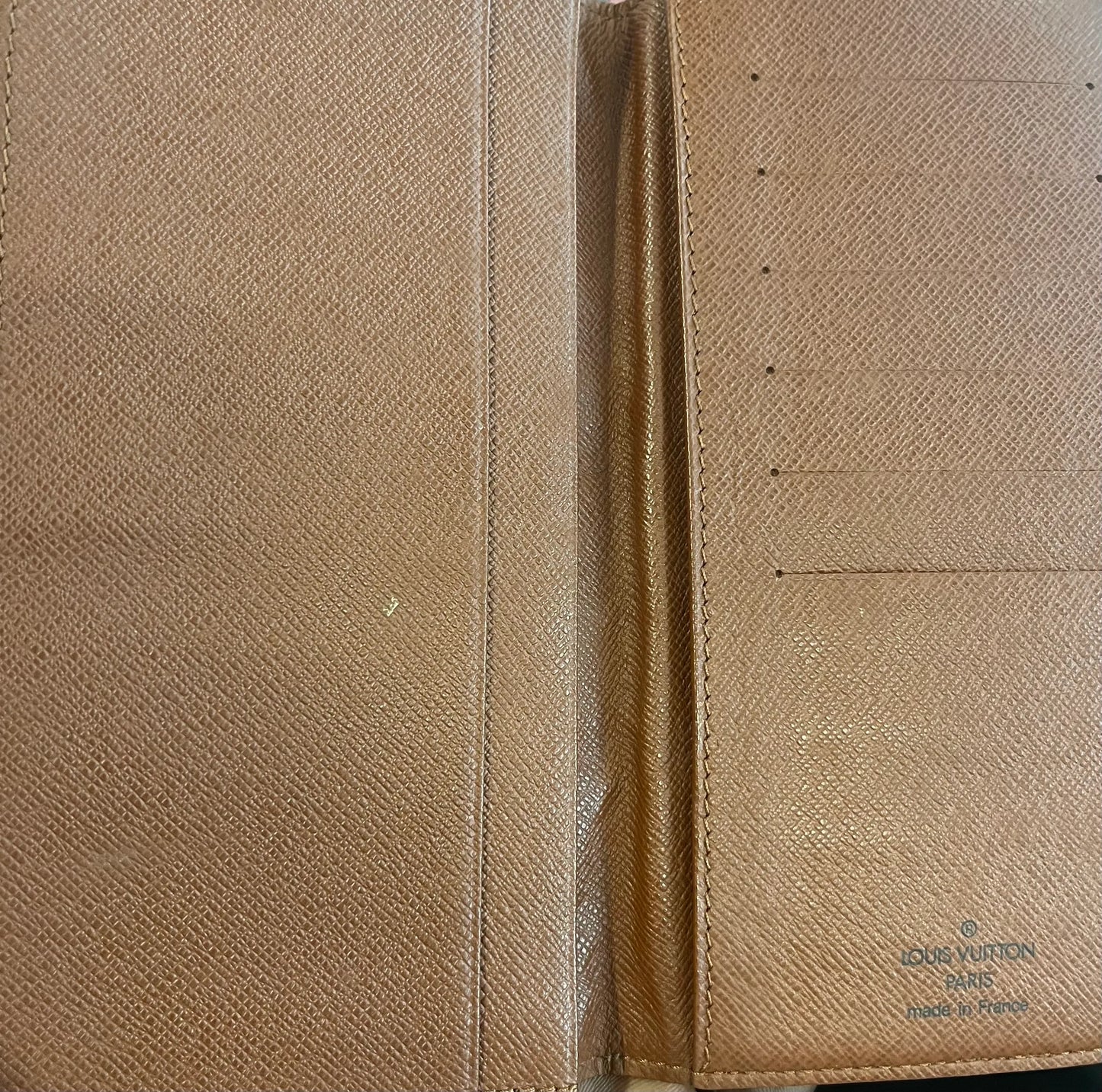 Louis Vuitton Long Wallet Bifold monogram canvas, Brown, Canvas, Wallet