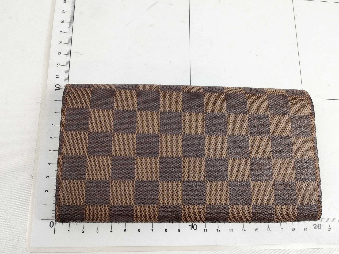 Louis Vuitton Zippy wallet vertical Damier Graphite, Brown, Canvas, Wallet
