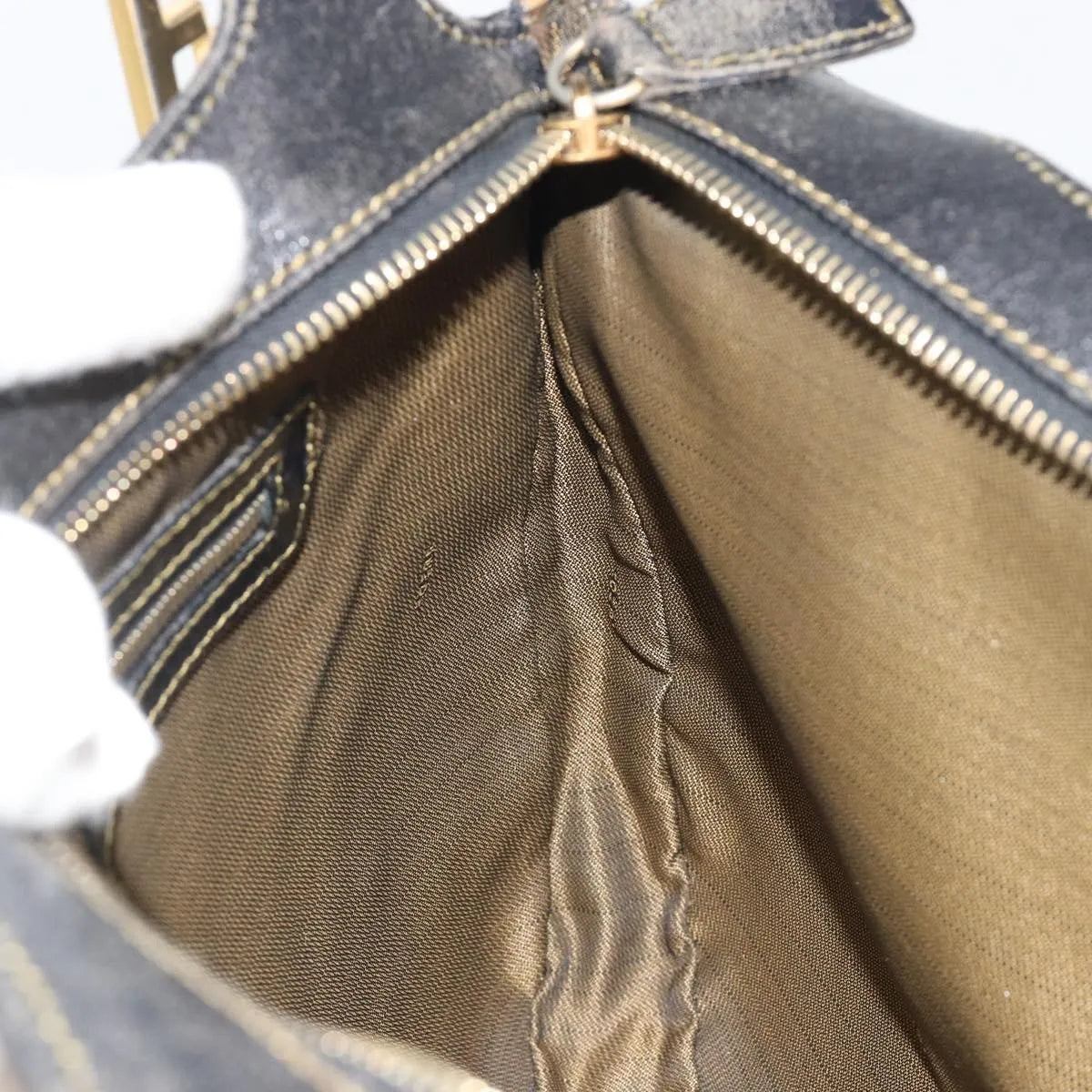 Fendi Chef Hobo Zucca Canvas, Brown, Canvas, Shoulder Bag