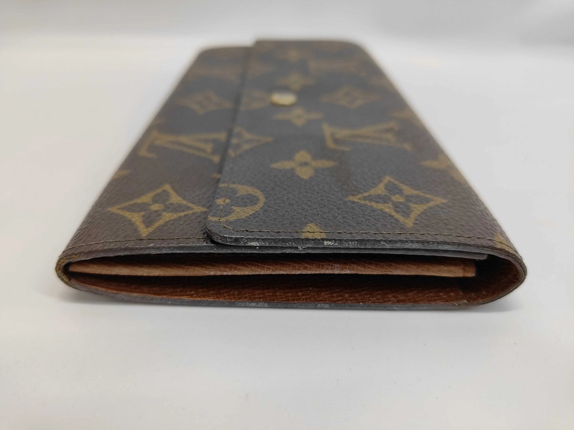 Louis Vuitton Long Macassar Monogram Canvas, Brown, Canvas, Wallet