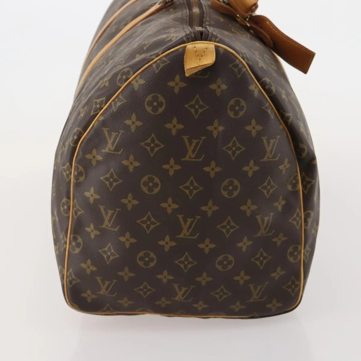 Louis Vuitton Keepall Canvas, Brown, Canvas, Travel Bag