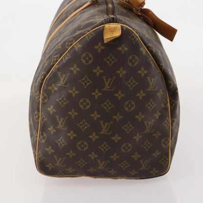 Louis Vuitton Keepall Canvas, Brown, Canvas, Travel Bag
