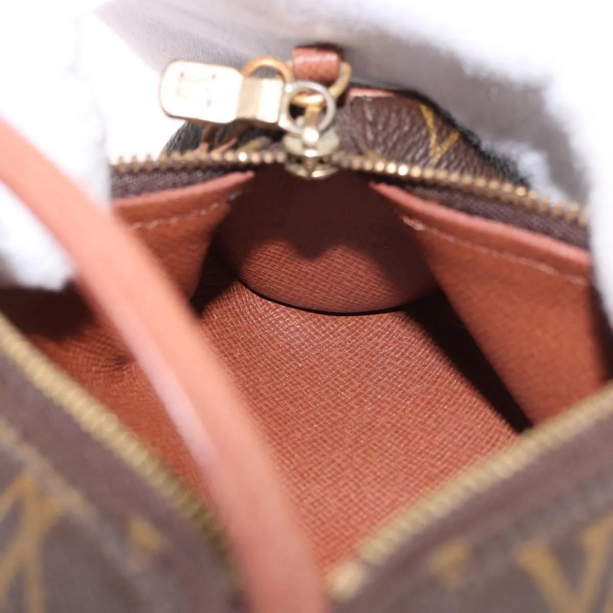 Louis Vuitton Papillon Pochette Monogram Canvas, Brown, Canvas, Clutch
