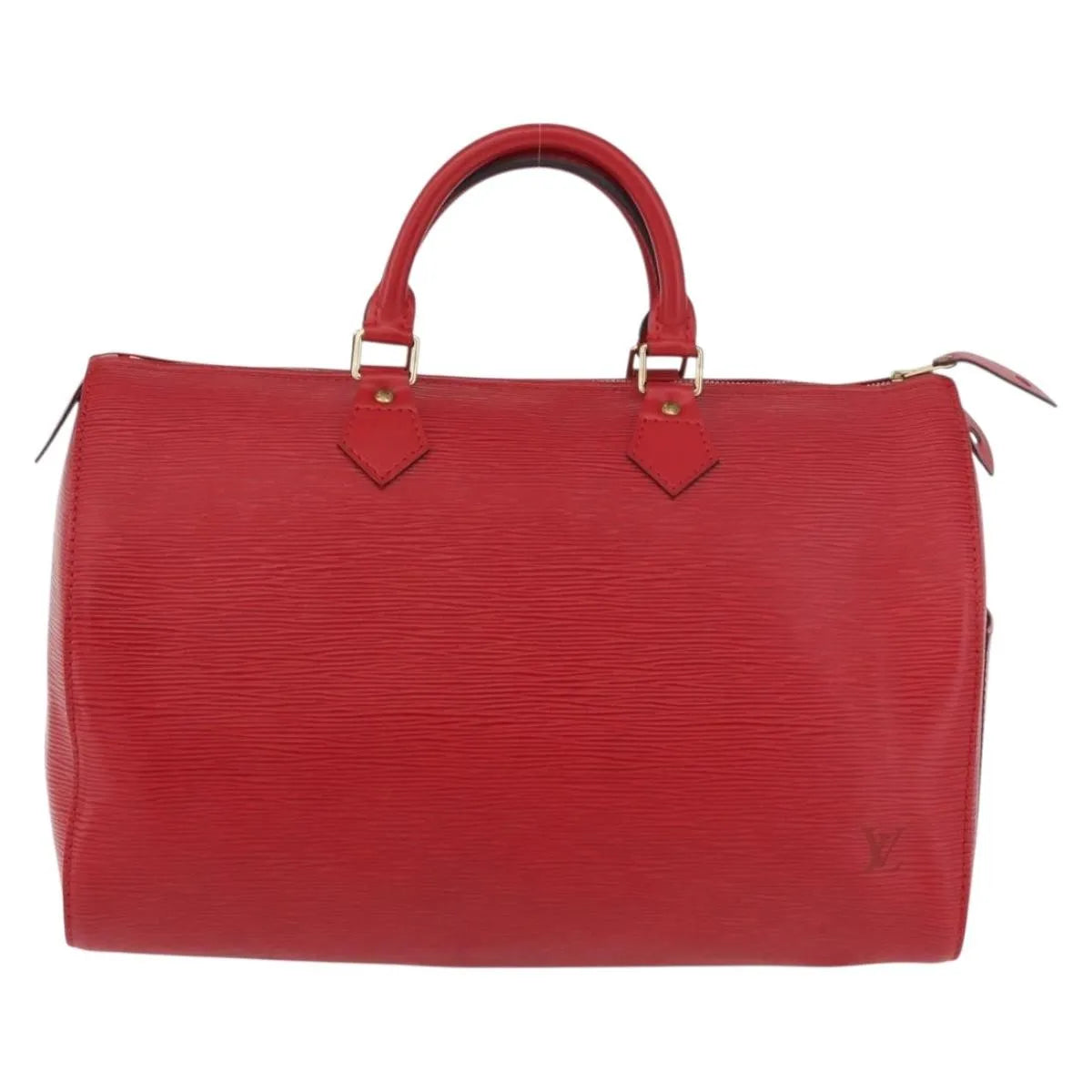 Louis Vuitton Speedy Epi Leather, Red, Leather, Handbag